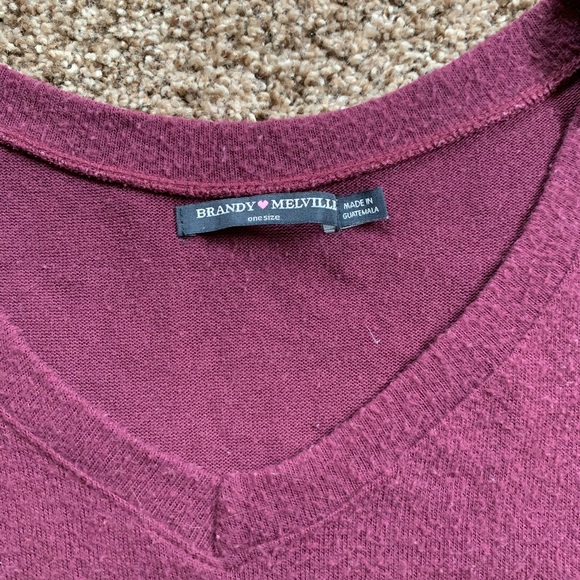 Brandy Melville V-Neck Sweater - Picture 2 of 3